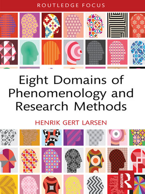 cover image of Eight Domains of Phenomenology and Research Methods